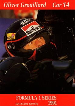 1991 Carms Formula 1 #39 Olivier Grouillard Front