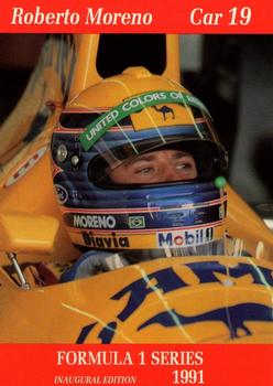 1991 Carms Formula 1 #54 Roberto Moreno Front