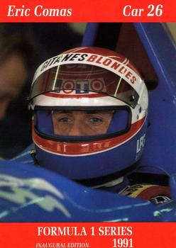 1991 Carms Formula 1 #75 Erik Comas Front