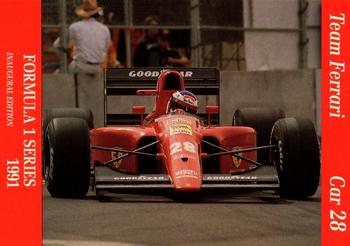 1991 Carms Formula 1 #80 Jean Alesi Front