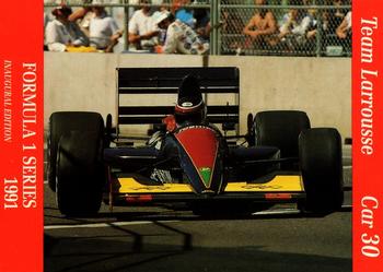 1991 Carms Formula 1 #86 Aguri Suzuki Front