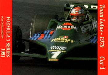 1991 Carms Formula 1 #102 Mario Andretti Front