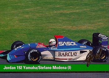 1992 Grid Formula 1 #30 Jordan/Modena Front