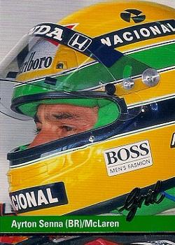 1992 Grid Formula 1 #67 Ayrton Senna Front
