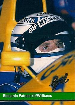 1992 Grid Formula 1 #72 Riccardo Patrese Front