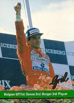 1992 Grid Formula 1 #110 Belgian GP Front