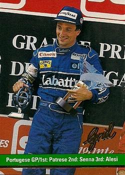 1992 Grid Formula 1 #112 Portugese GP Front