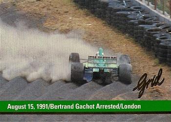 1992 Grid Formula 1 #193 August 15, 1991/Gachot/London Front