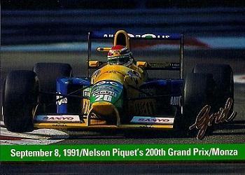 1992 Grid Formula 1 #195 September 8, 1991/Piquet/Monza Front