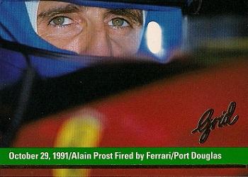 1992 Grid Formula 1 #197 October 29, 1991/Prost/Port Douglas Front