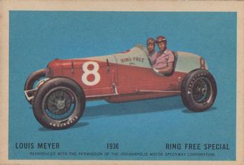 1960 Parkhurst Hawes Wax Indianapolis Speedway Winners (V338-2) #24 Louis Meyer Front