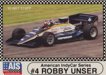 1991 Langenberg Hot Stuff American IndyCar Series #3 Robby Unser Front