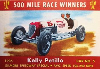 1954 Stark and Wetzel Indy Winners #1935 Kelly Petillo Front