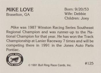 1991 Bull Ring #125 Mike Love Back
