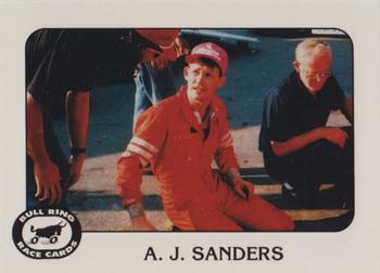 1991 Bull Ring #126 A.J. Sanders Front