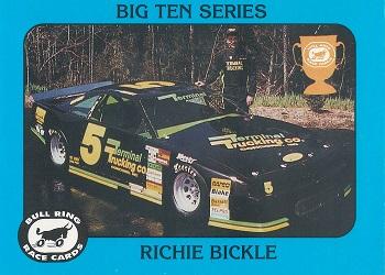 1992 Bull Ring #5 Rickie Bickle Front