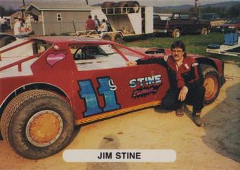 1992 Corter Selinsgrove and Clinton County Speedways #16 Jim Stine Front