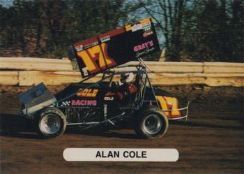 1992 Corter Selinsgrove and Clinton County Speedways #17 Alan Cole Front