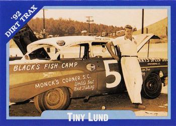 1992 Volunteer Racing Dirt Trax #74 Tiny Lund Front