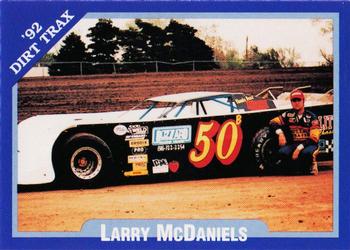 1992 Volunteer Racing Dirt Trax #77 Larry McDaniels Front