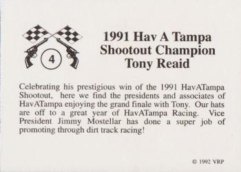 1991 Volunteer Racing Hav-A-Tampa #4 Tony Reaid / Jimmy Mosteller Back