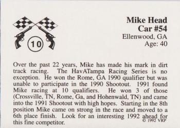 1991 Volunteer Racing Hav-A-Tampa #10 Mike Head Back
