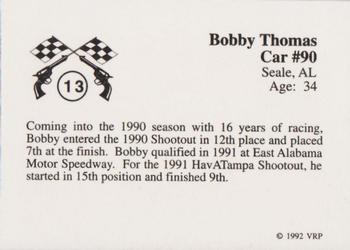 1991 Volunteer Racing Hav-A-Tampa #13 Bobby Thomas Back