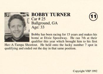 1992 Volunteer Racing Hav-A-Tampa #11 Bobby Turner Back