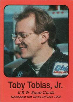 1992 K & W Dirt Track #07 Toby Tobias Jr. Front