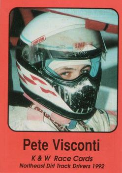 1992 K & W Dirt Track #42 Pete Visconti Front