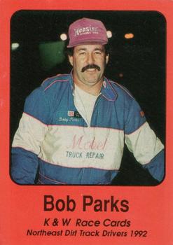 1992 K & W Dirt Track #49 Bob Parks Front