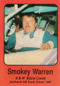 1992 K & W Dirt Track #60 Smokey Warren Front