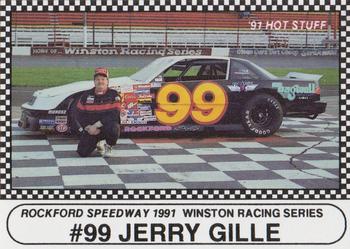 1991 Langenberg Hot Stuff Rockford Speedway #3 Jerry Gille Front