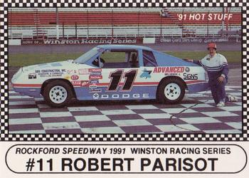 1991 Langenberg Hot Stuff Rockford Speedway #11 Robert Parisot Front