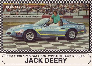 1991 Langenberg Hot Stuff Rockford Speedway #46 Jack Deery Front