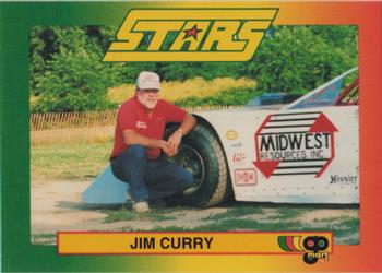 1992 Stars Go Mart #14 Jim Curry Front