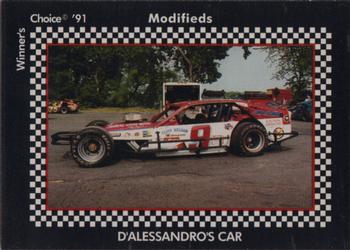 1991 Winner's Choice Modifieds  #52 Bruce D'Alessandro's Car Front