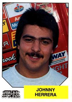 1989 World of Outlaws #16 Johnny Herrera Front