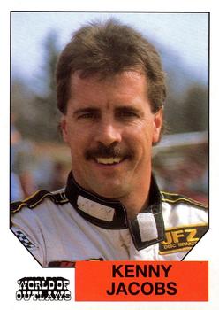 1990 World of Outlaws #17 Kenny Jacobs Front