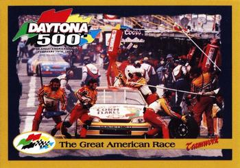 1999 Daytona 500 Program Cards #NNO Teamwork Front