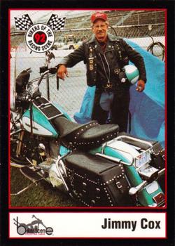 1992 Eagle Productions Bikers of the Racing Scene #10 Jimmy Cox Front