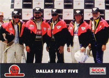 1992 Erin Maxx Trans-Am #75 Dallas Fast Five Front