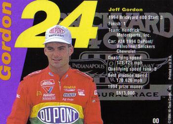 1995 Hi-Tech 1994 Brickyard 400 #00 Jeff Gordon Back