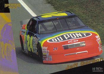 1995 Hi-Tech 1994 Brickyard 400 #00 Jeff Gordon Front