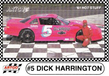 1991 Langenberg Hot Stuff ARTGO Stars #23 Dick Harrington Front