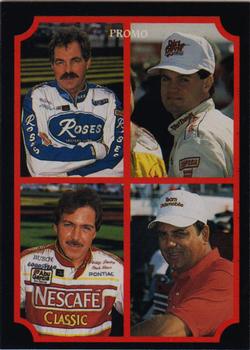 1992 Limited Editions #2 Kenny Wallace/Jimmy Hensley/Tommy Houston/Chuck Bown Front