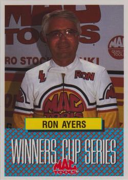 1992 MAC Tools Winner's Cup #NNO Ron Ayers Front