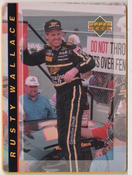 1995 Metallic Impressions Upper Deck Rusty Wallace #7 Rusty Wallace Front