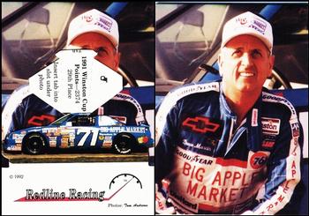 1992 Redline Racing Standups #2 Dave Marcis Front