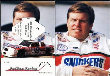 1992 Redline Racing Standups #8 Rick Wilson Front